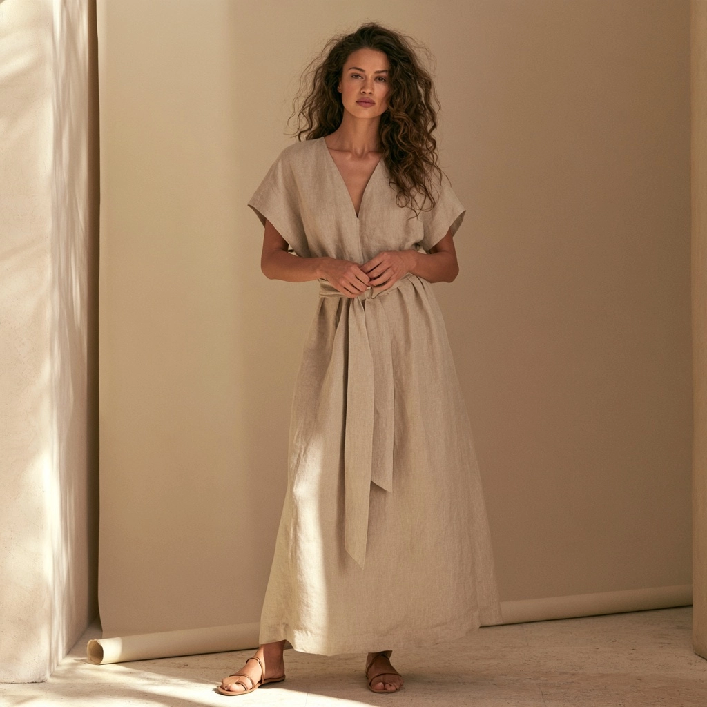 Linen Summer Dress
