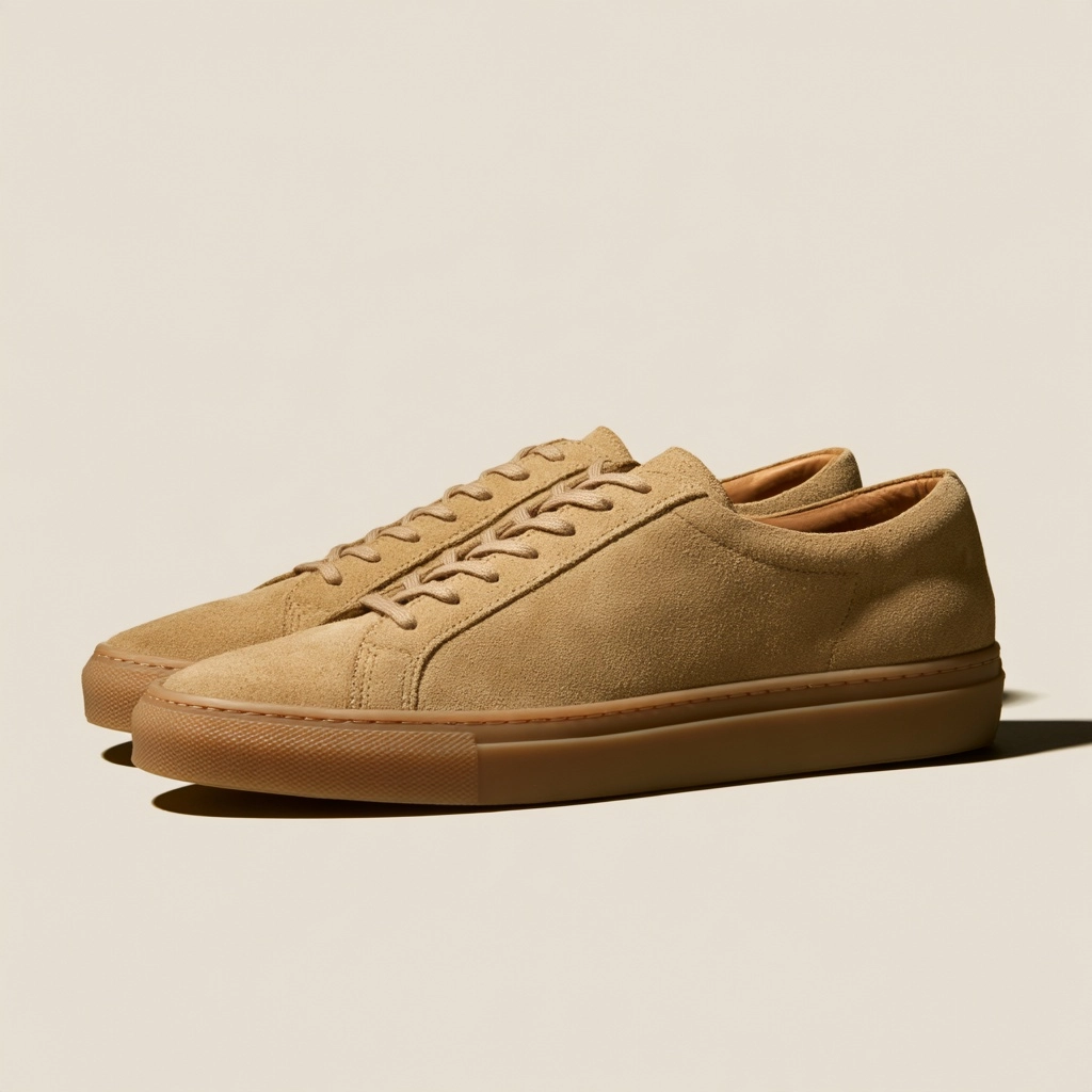 Minimal Leather Sneakers