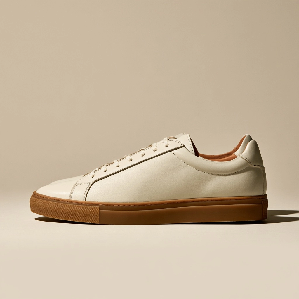 Minimal Leather Sneakers