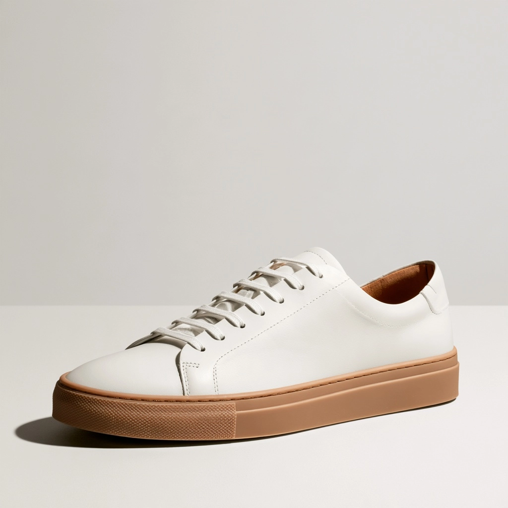 Minimal Leather Sneakers